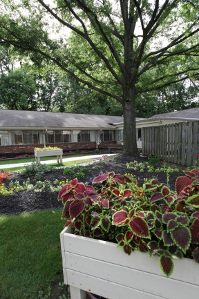 The Laurels of Worthington: Courtyard